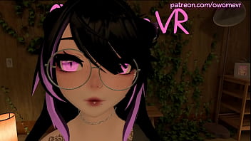 Nerdy Babe touches herself and fucks you [POV, VRchat Erp, 3D Hentai] Trailer